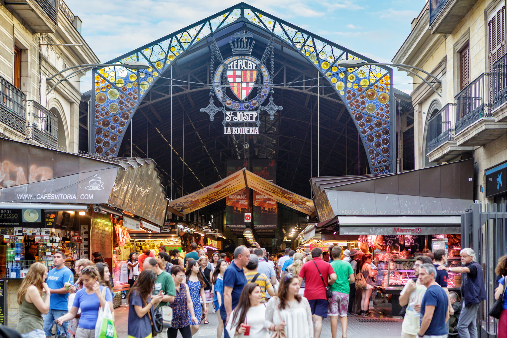 Le marché La Boqueria