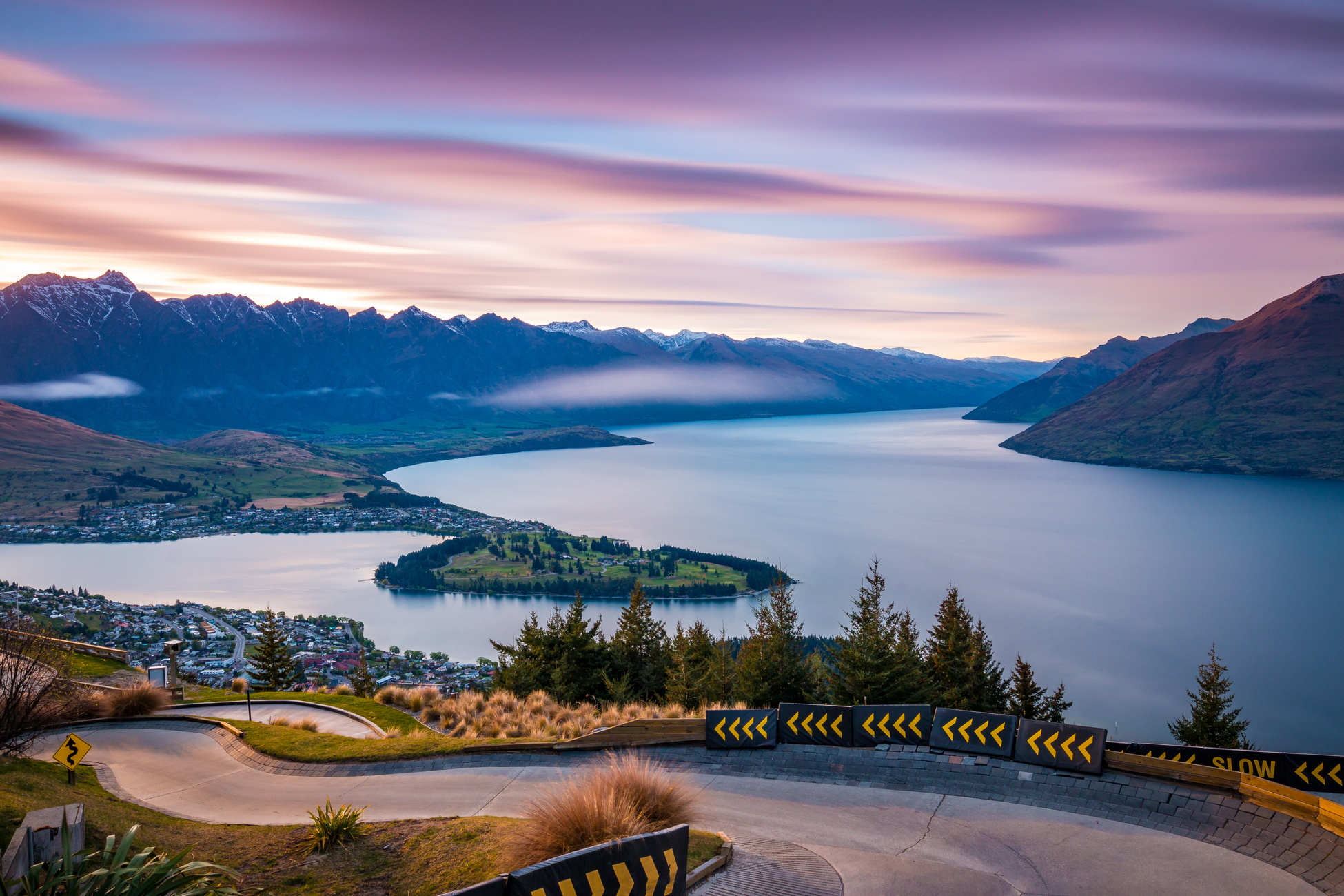 La ville de Queenstown