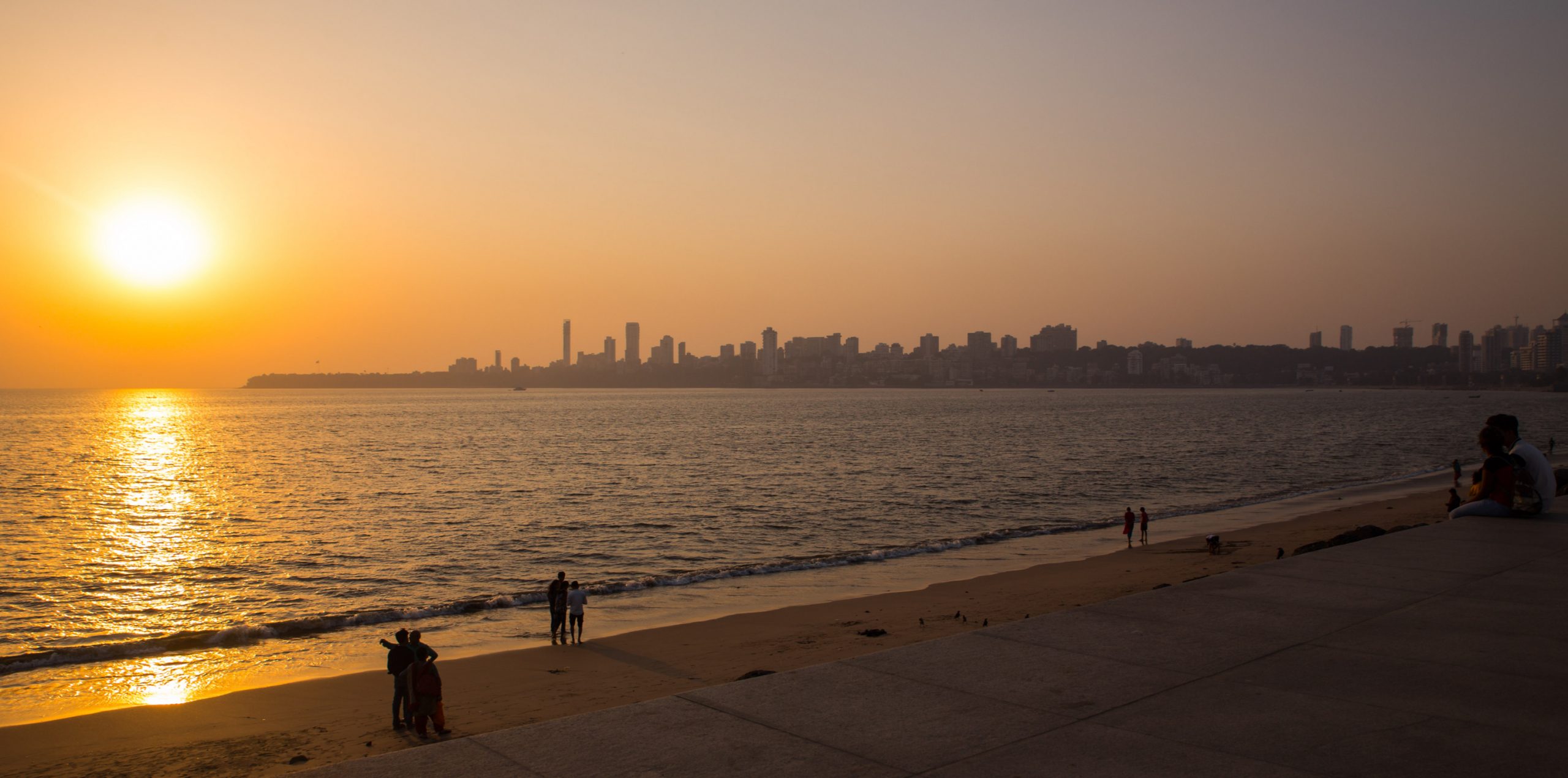 La plage de Chowpatty