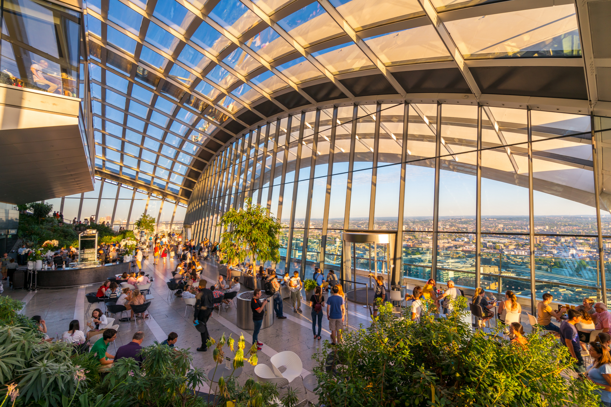 Le SkyGarden à Londres