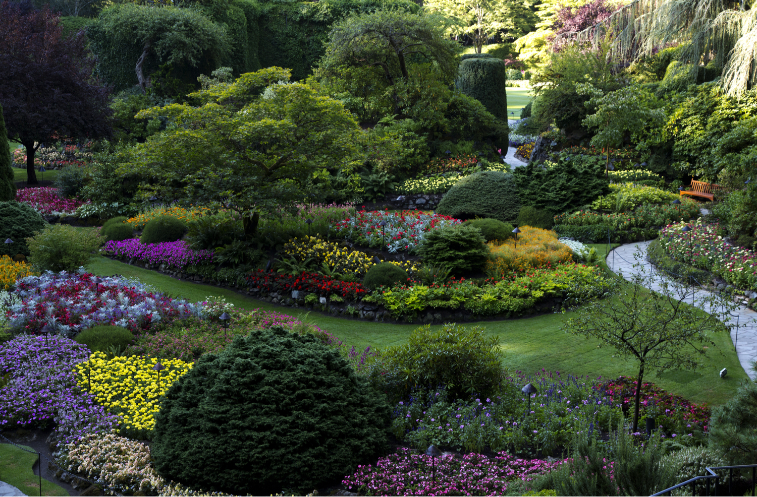 Les jardins au canada