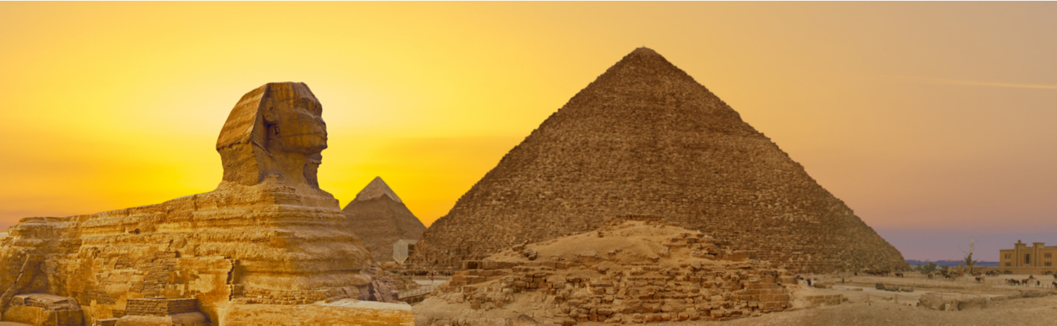 La pyramide de gizeh