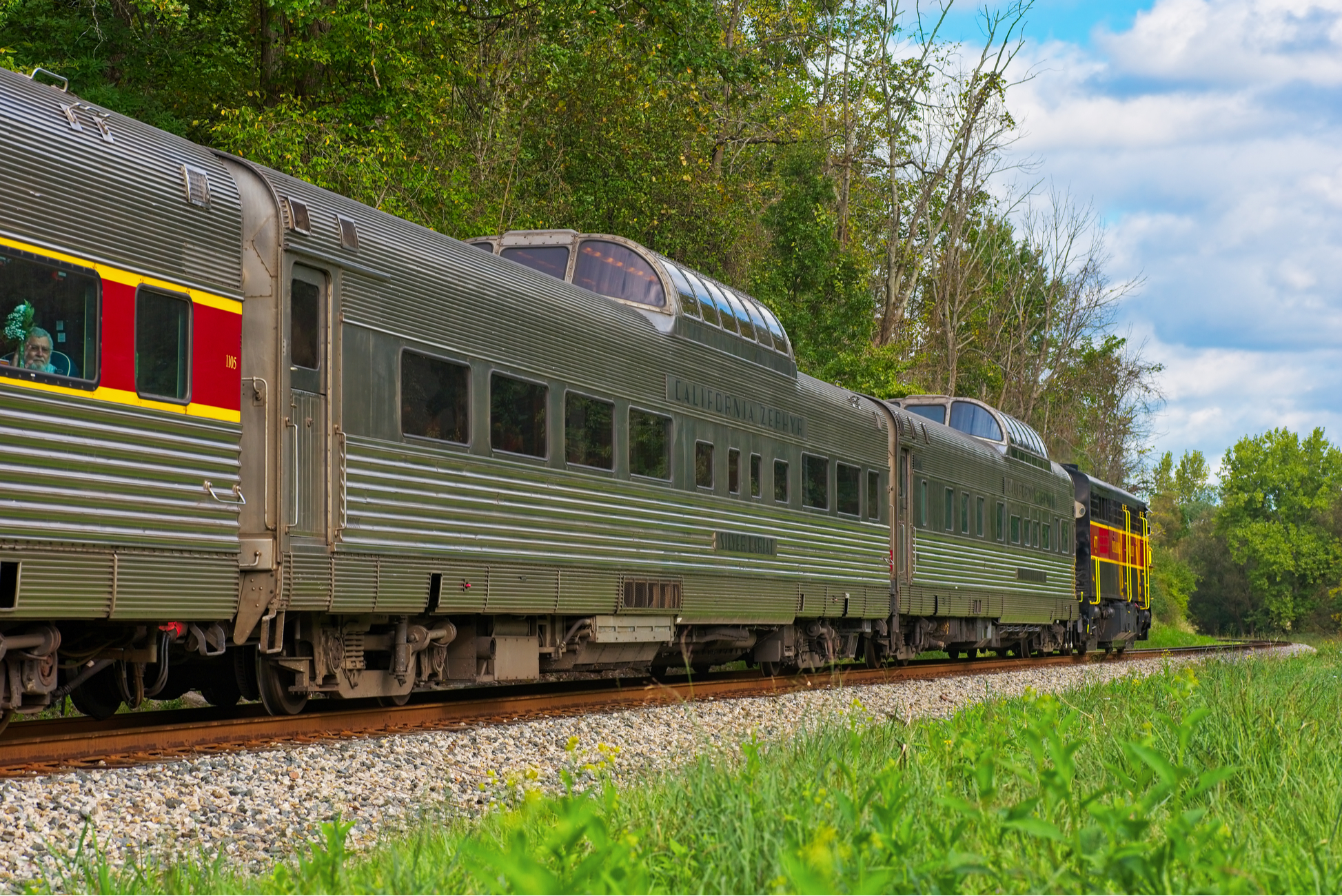 Le california Zephyr comme train