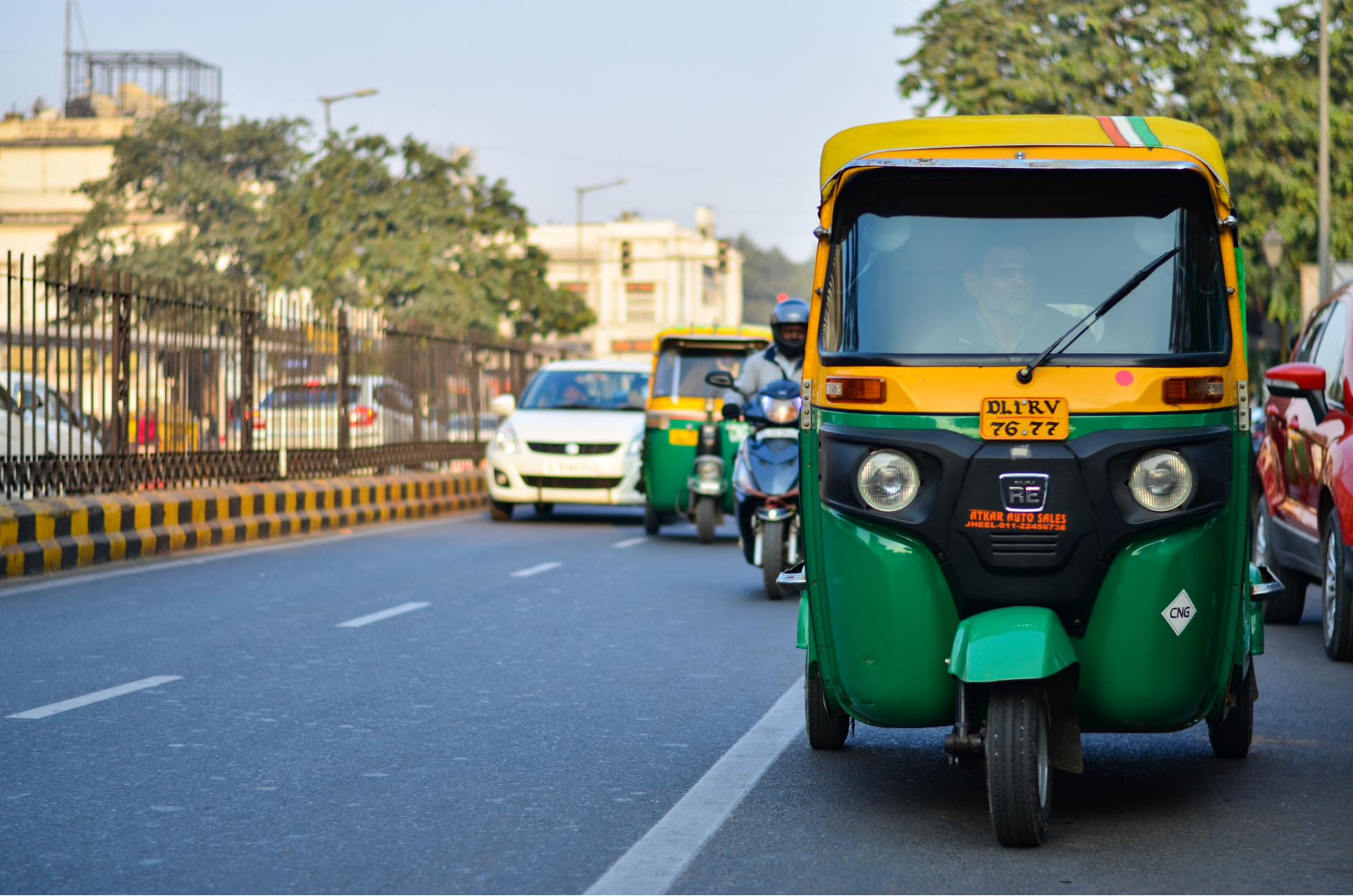 Un autorickshaw