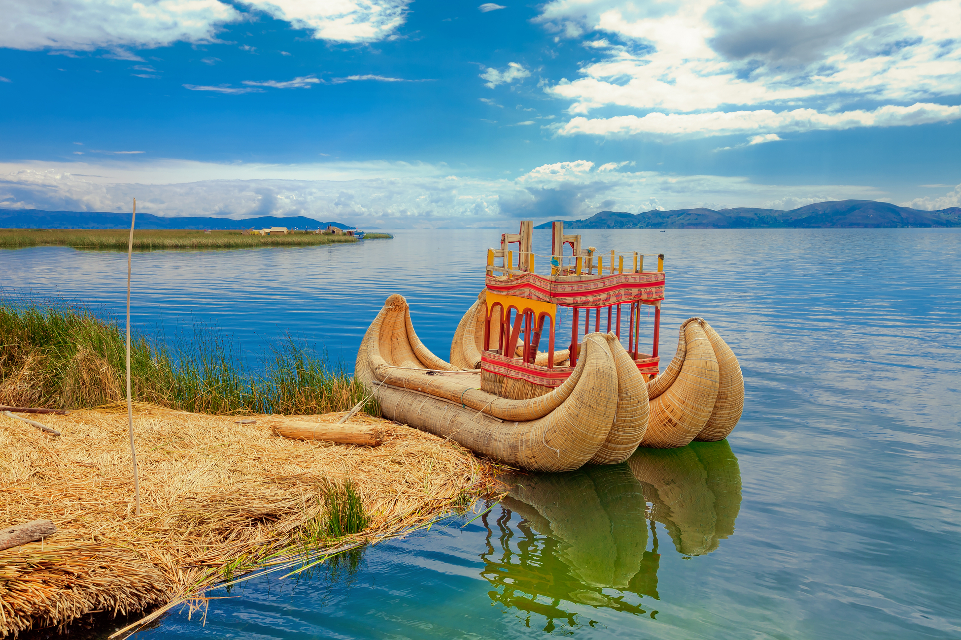 Le bateau en totora