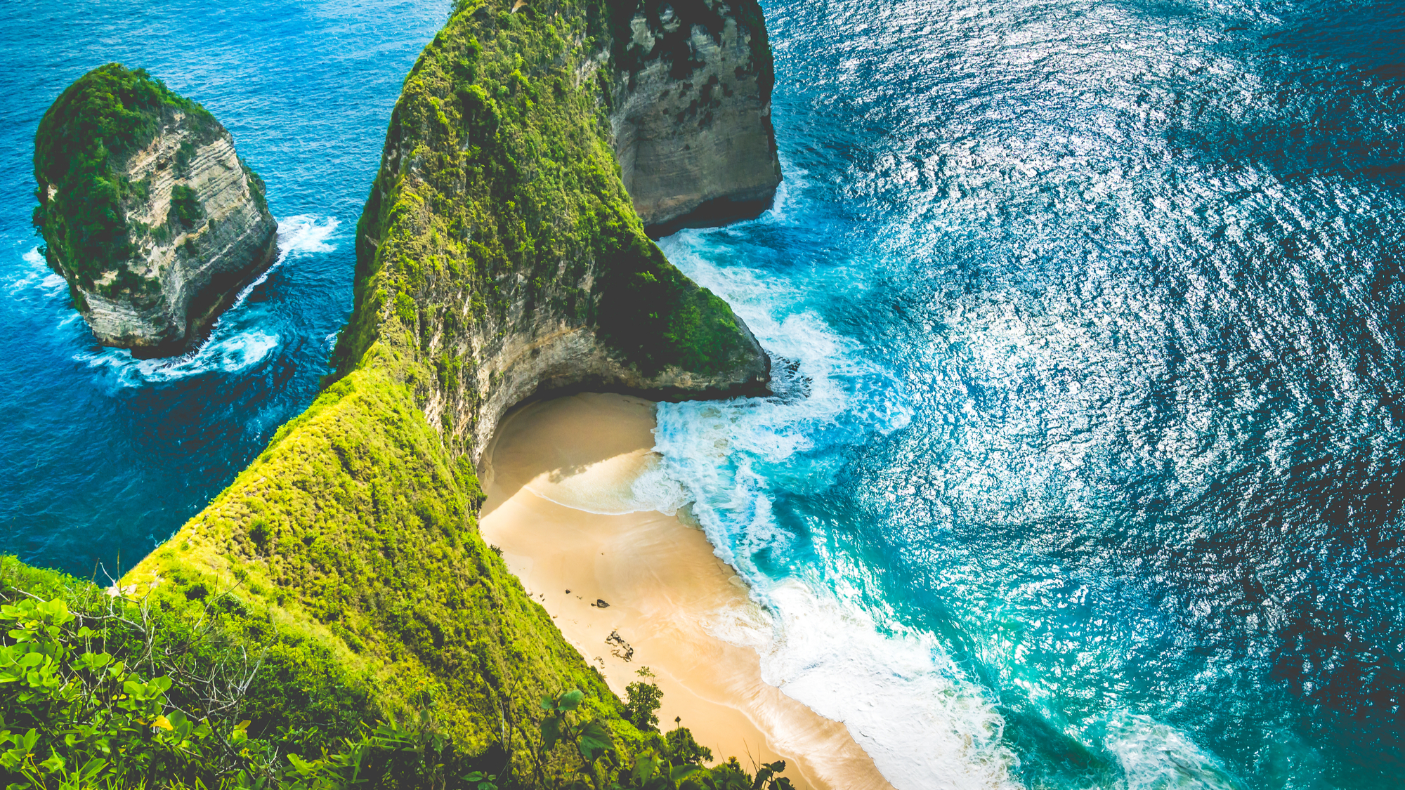 La plage à Bali