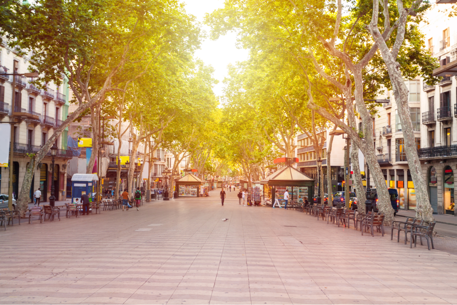 La rambla de Barcelone