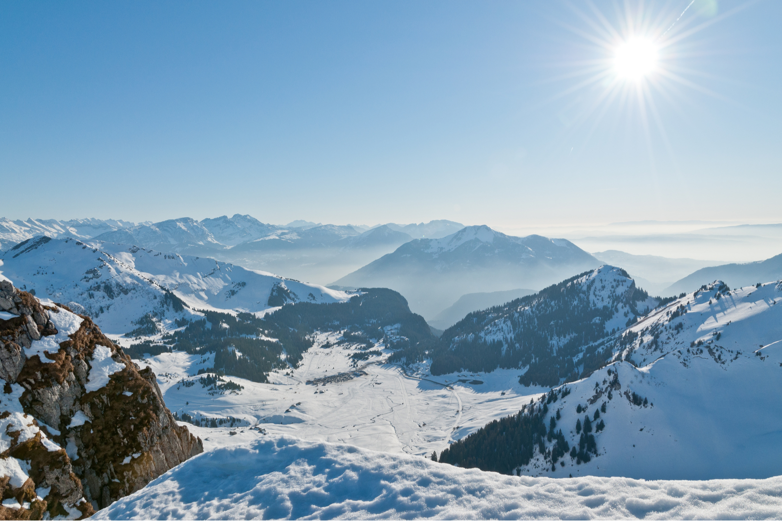 Vue sur Praz de Lys - Sommand