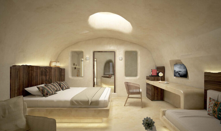 Chic hotel santorin