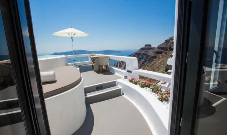 Chic hotel santorin