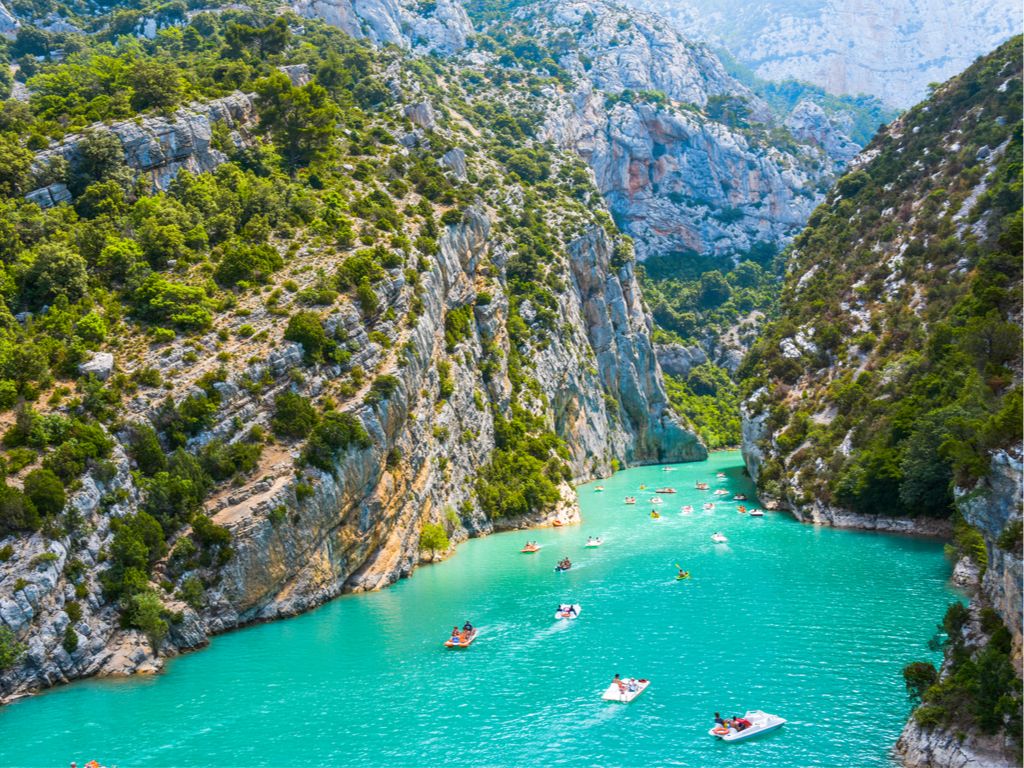 Le lac de Sainte-Croix du Verdon