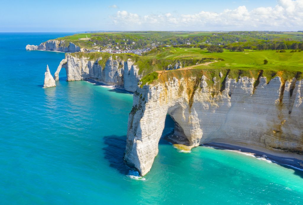 les falaises d'etretat