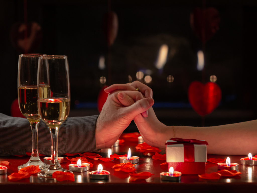 Diner romantique nouvel an