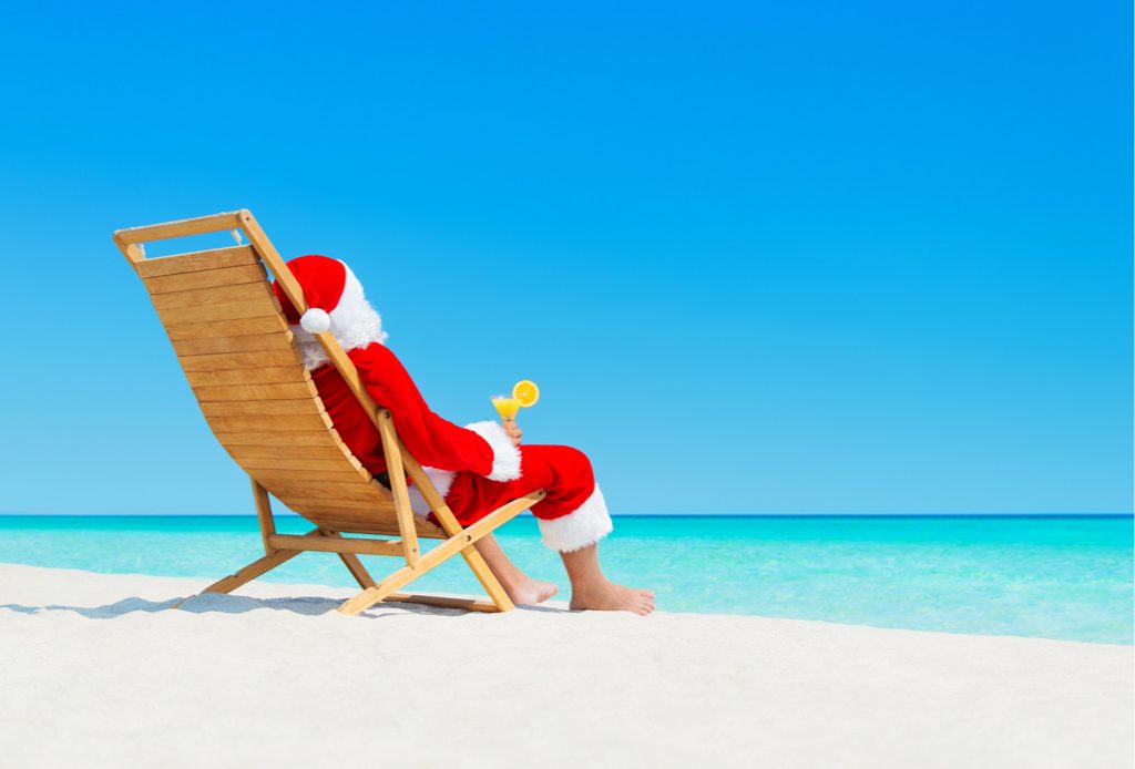 Partir au soleil à Noel