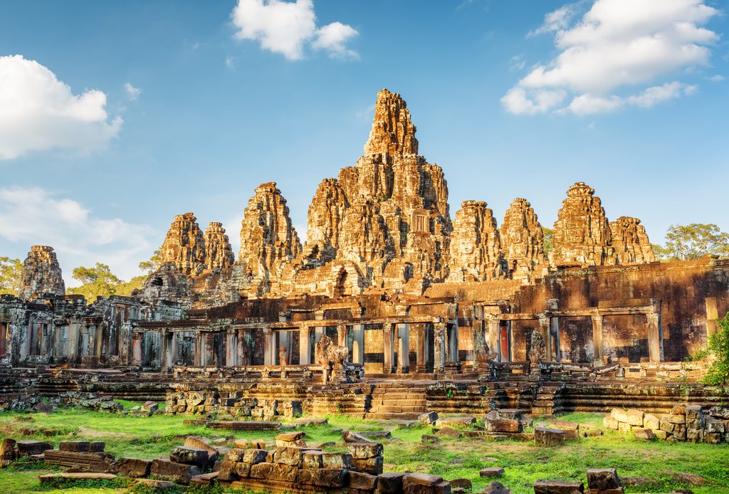 Le temple d'Angkor (Cambodge)