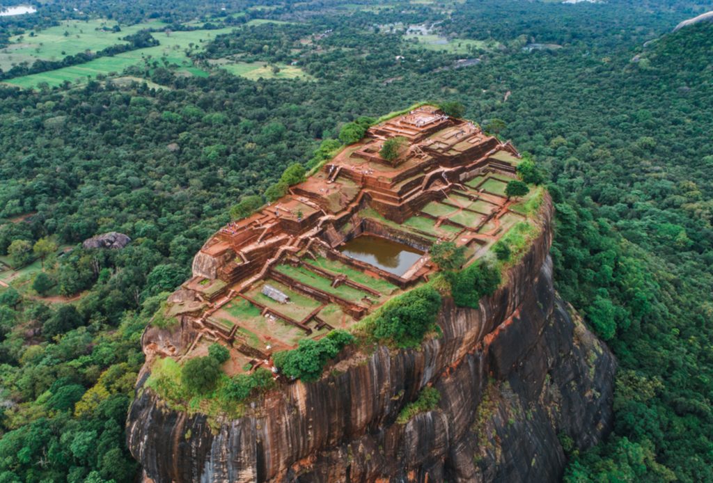 Le fort rocheux de Sigiriya