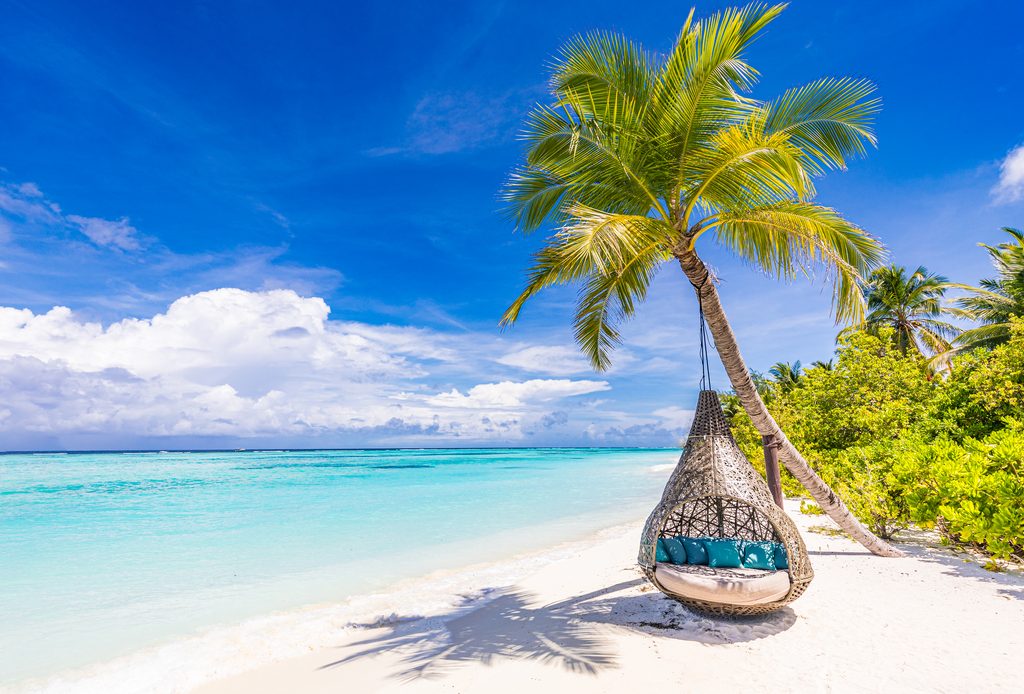 Bronzer sur les plages de sable blanc