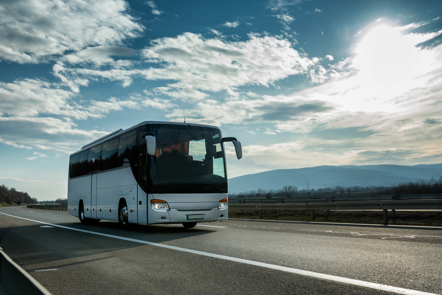 Le bus à Santorin