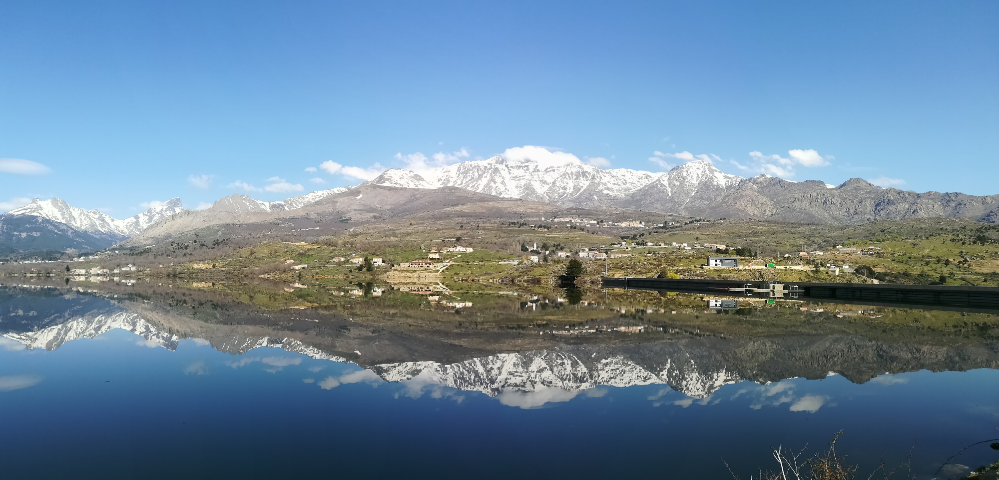 La ville de calacuccia