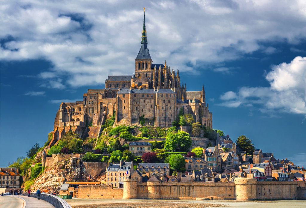 Le Mont Saint-Michel au printemps