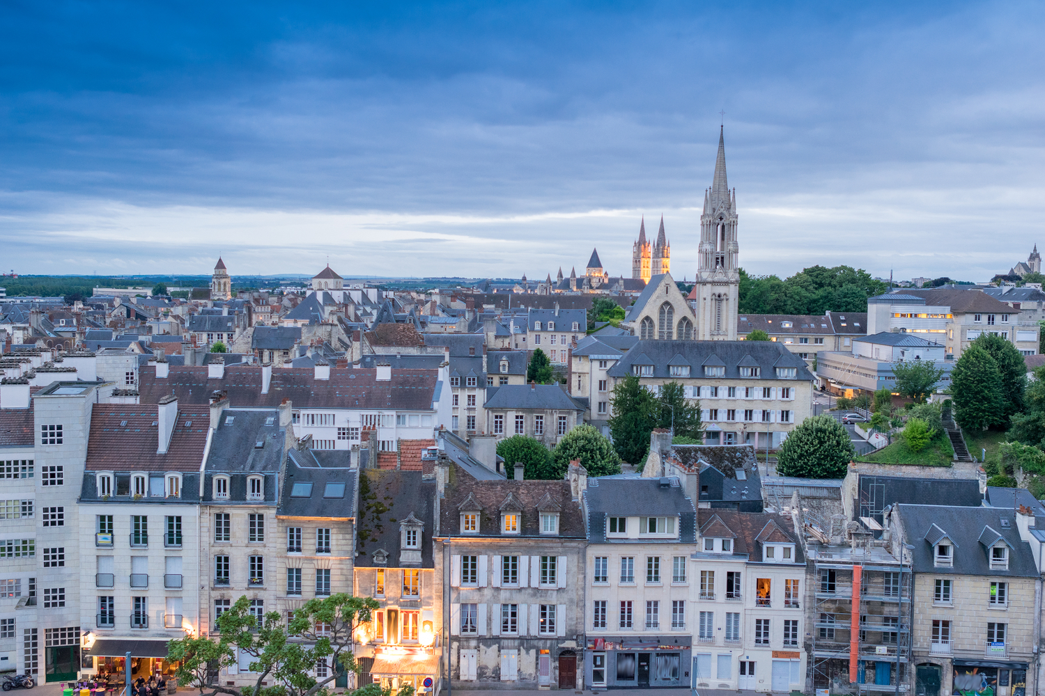 La ville de Caen