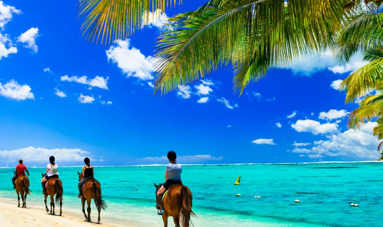 Faire du cheval aux MAldives