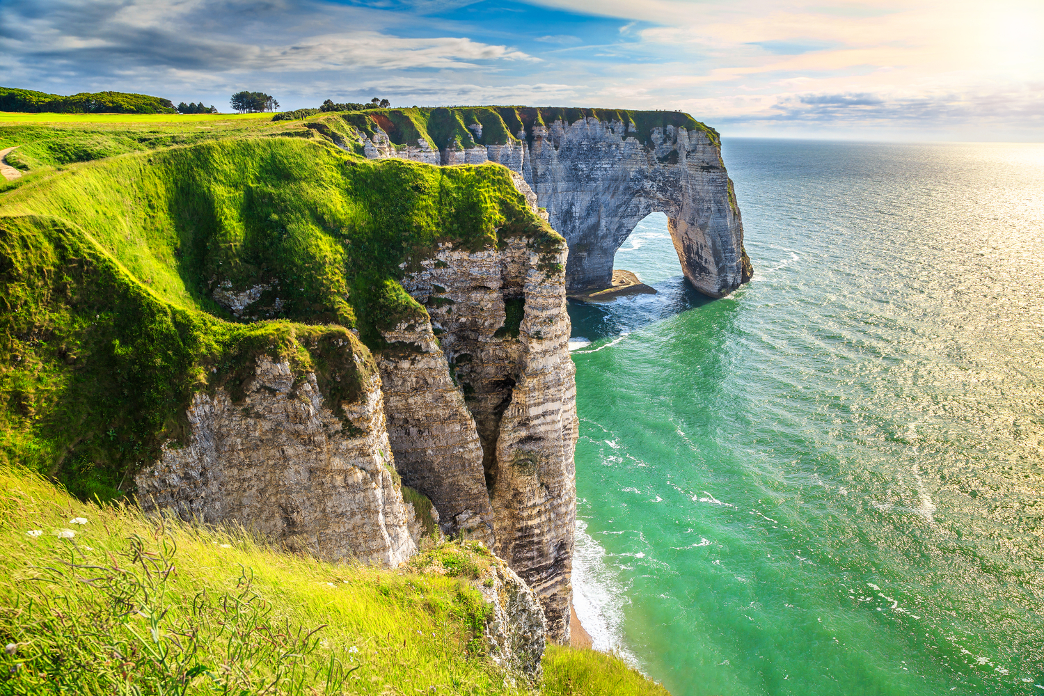 Etretat et ses falaises