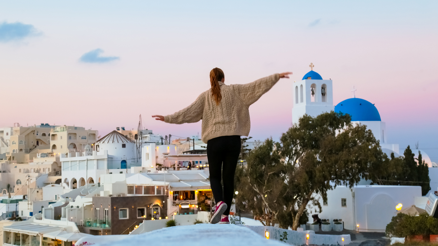 Firostefani à Santorin