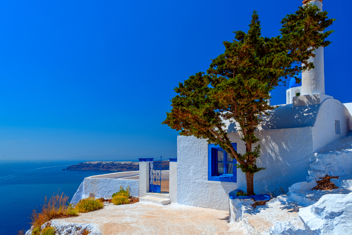 Imerovigli à Santorin