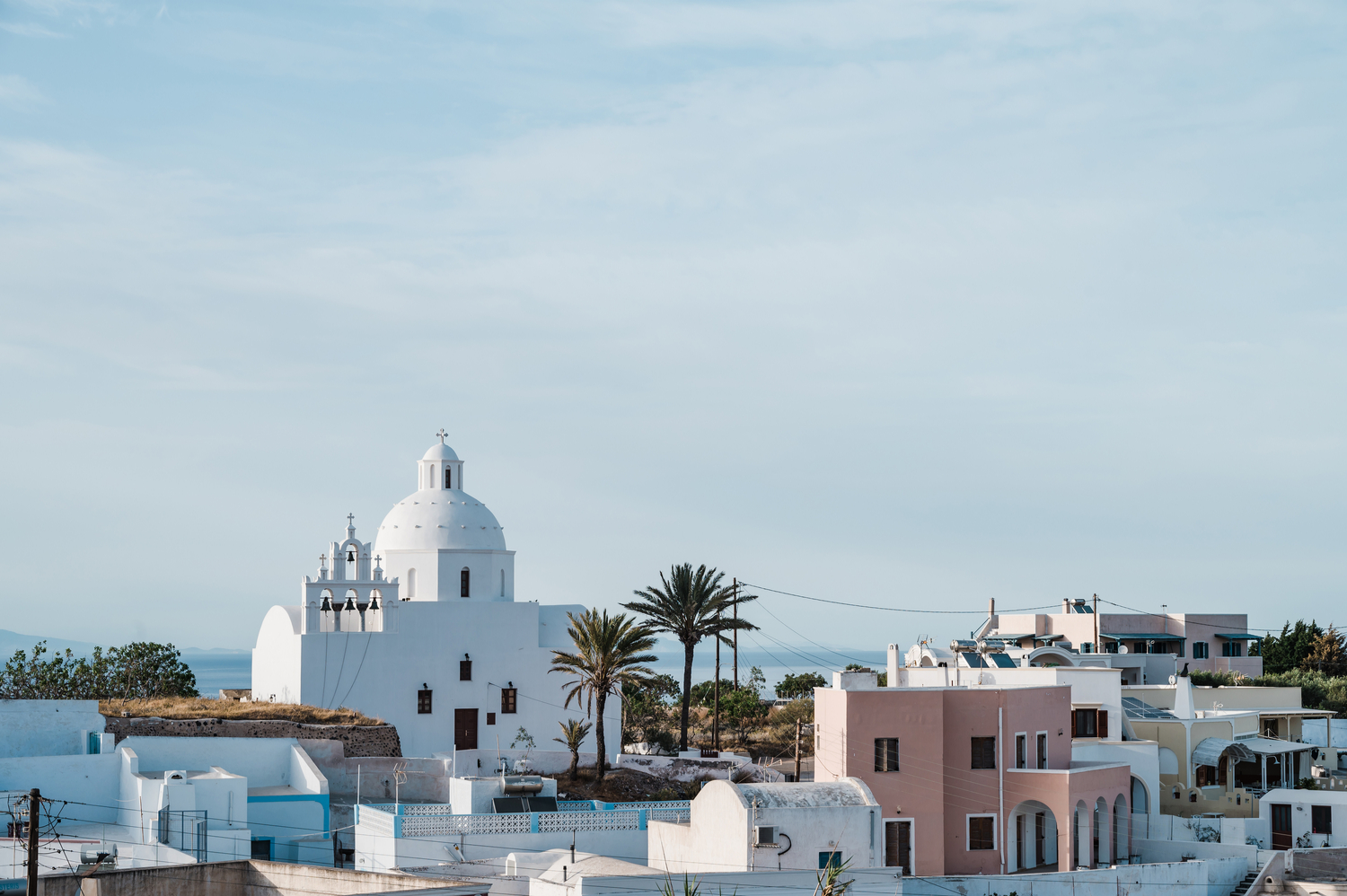 Karterados à Santorin