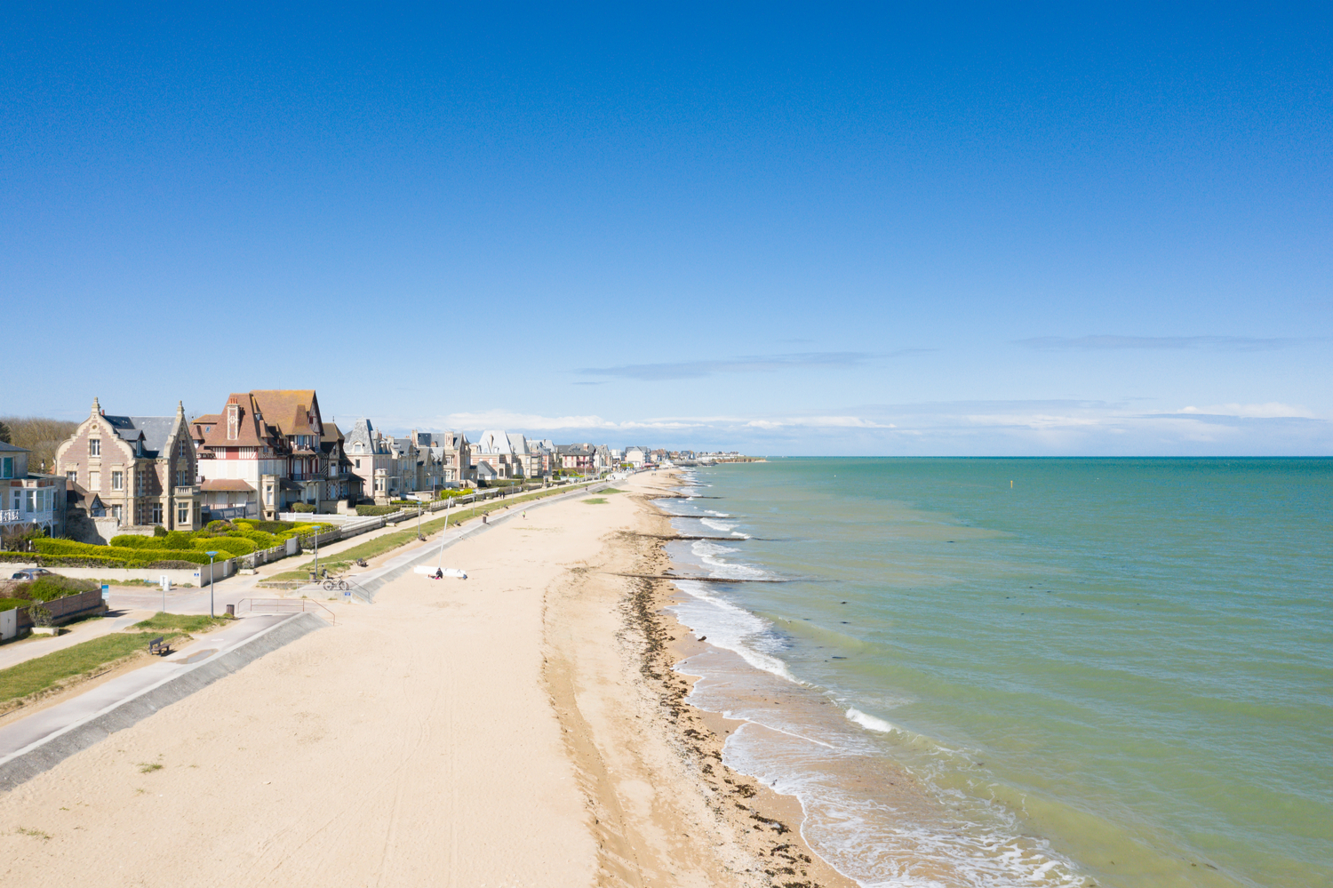 La plage de Ouistreham