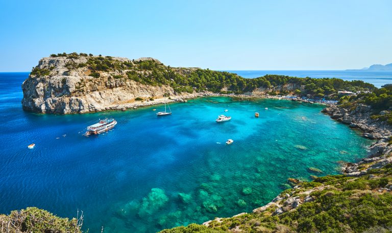 La baie de Rhodes