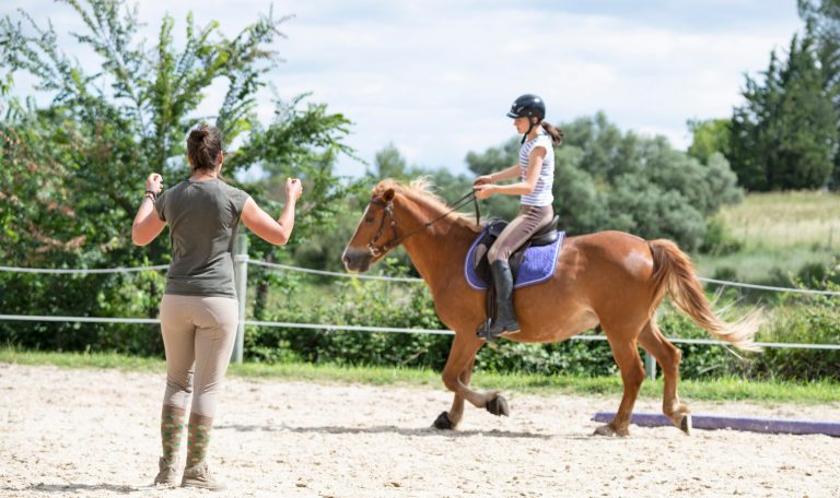 Faire de l'équitation