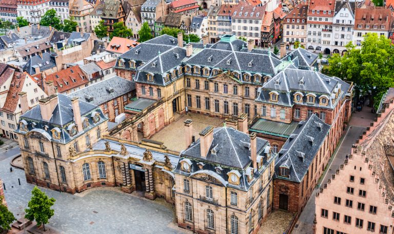 Le palais Rohan de strasbourg