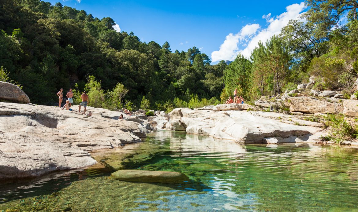 Piscine naturelle de Cavu