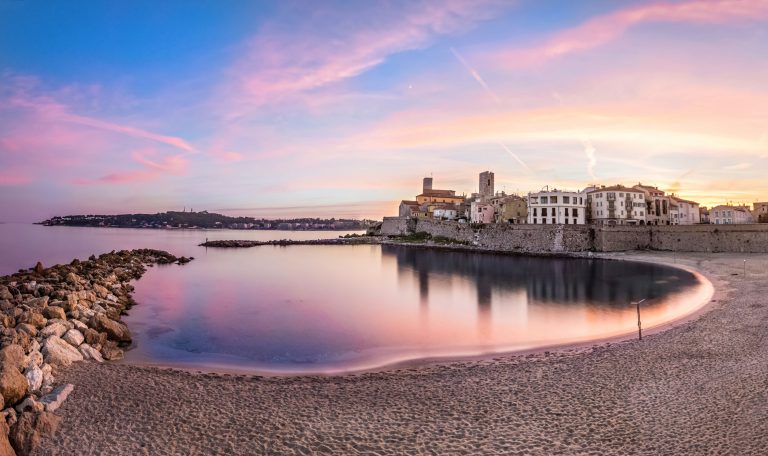 Plage de la Gravette à Antibes