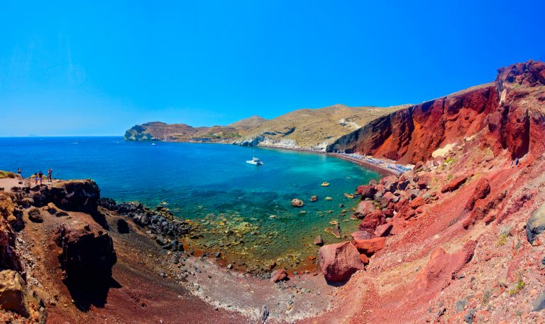 Red beach santorin