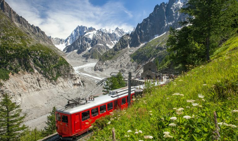 Monter le mont blanc en tramway