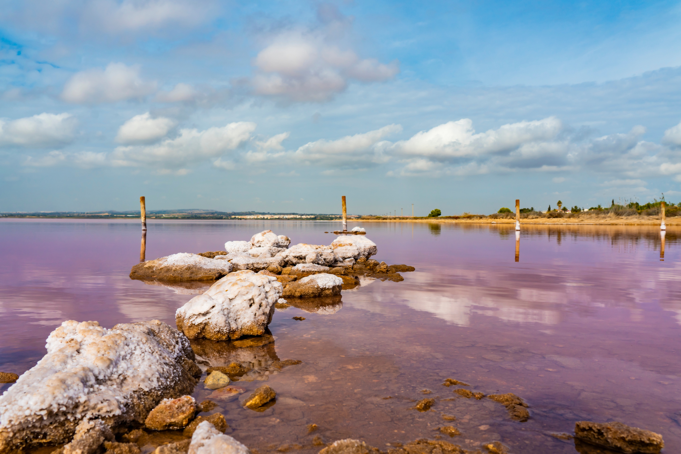 Voir le lac de torrevieja