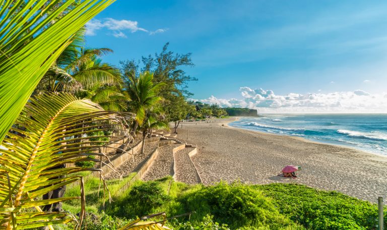 La plage de Boucan à la réunion