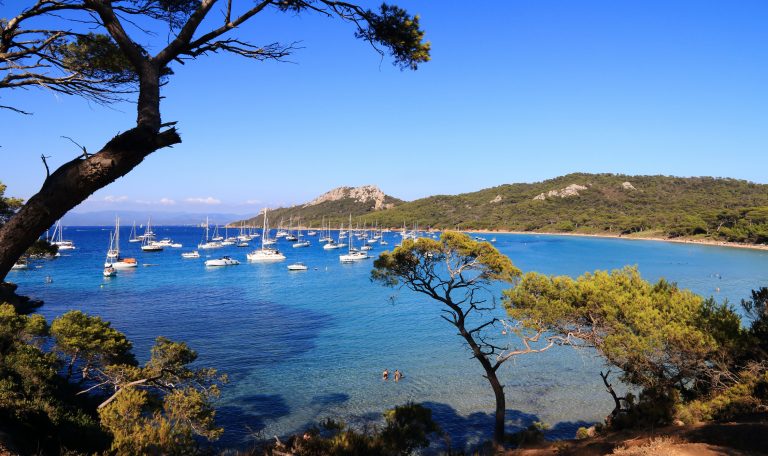 Plage Notre Dame à Porquerolles