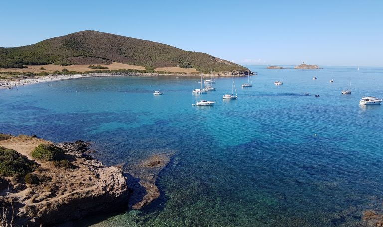 La plage de Tamarone