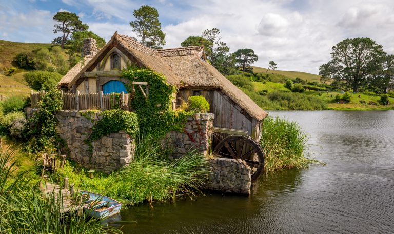 Dormir dans une cabane à Hobbit