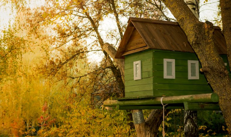 Dormir dans une cabane perchée