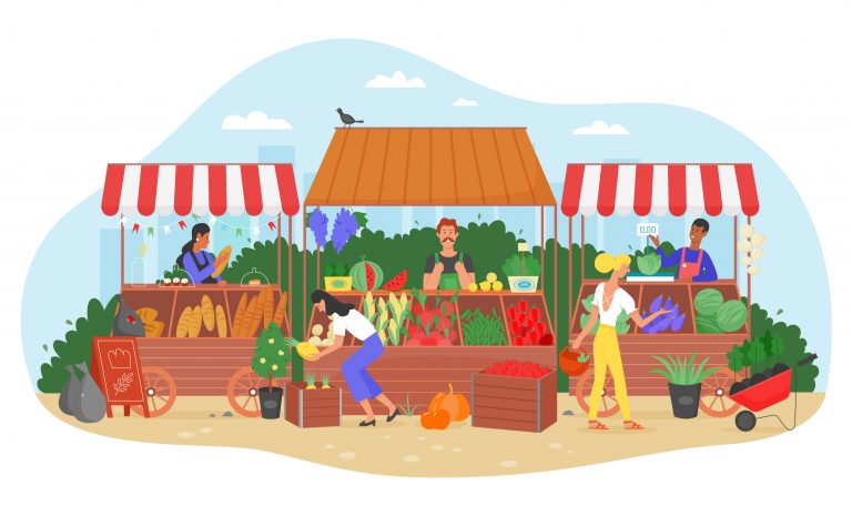 Le marché de Saint Denis