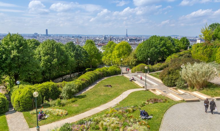 Le parc de belleville