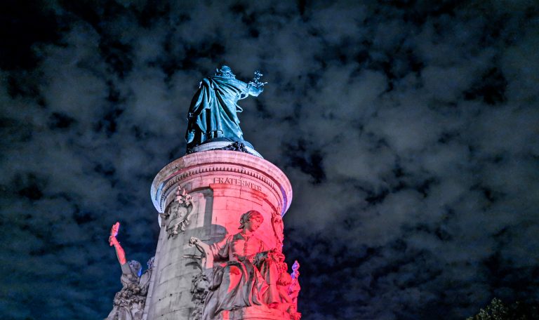 Place de la république à Paris