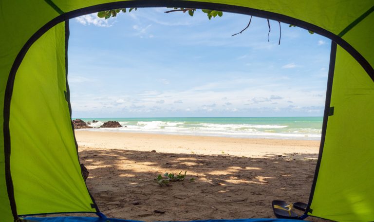 La plage du camp long