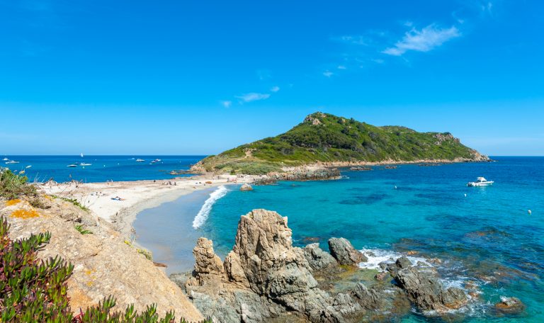 La plage de l'escalet