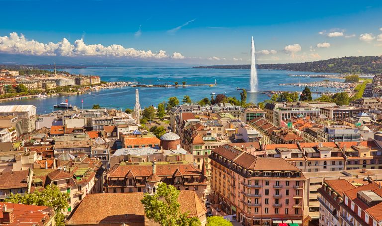 Genève Suisse ville à visiter